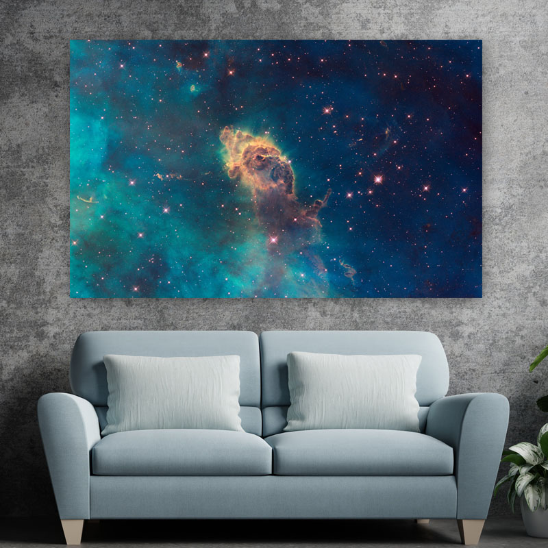 Πίνακας σε καμβά Πολύχρωμος Γαλαξίας 2